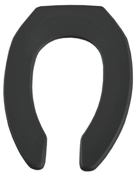 Picture of Toilet-Seat Open-Front Plastic No Lid