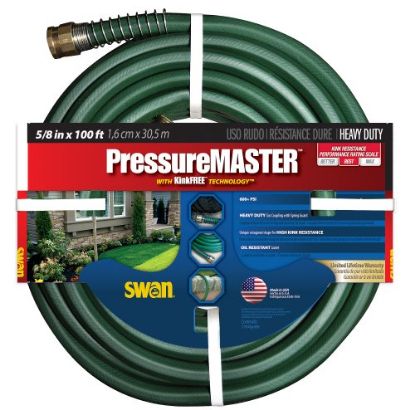 Picture of Water-Hose Premium Resin 500-psi Brass-fittings Green