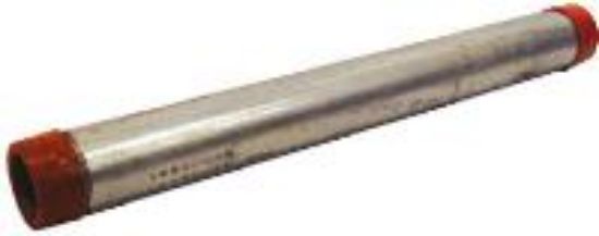 Picture of Galvanized-Plumbing Carbon-Steel Galvanized-Finish Pipe-Nipple 1/2" x 60"