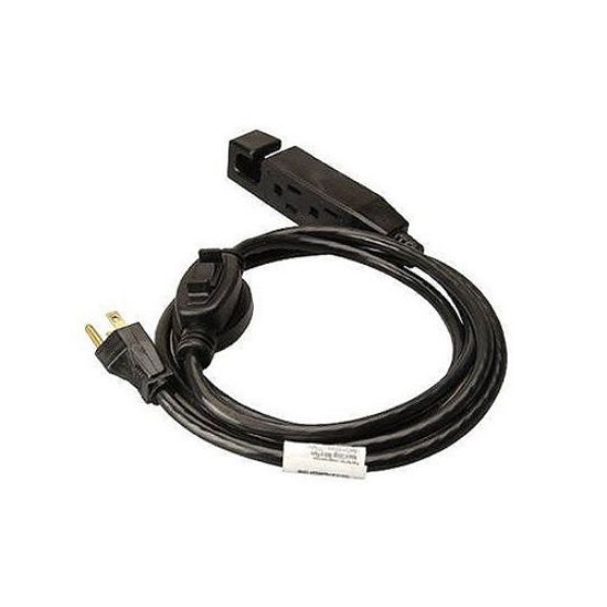 Picture of Extension-cord 6' Black With In-line Switch