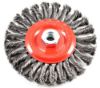 Picture of Wire-Wheel-Brush Twist Knot 6" x 5/8"-11 Arbor