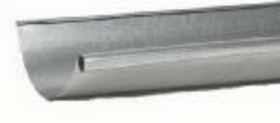 Picture of 5" Galvanized Steel Half-round Gutter