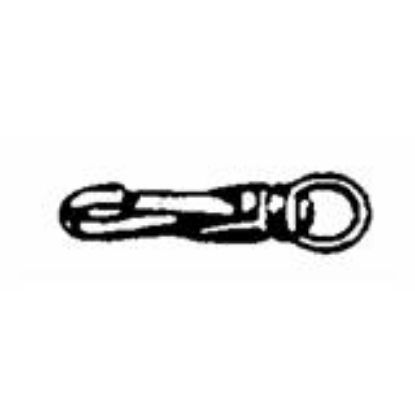 Picture of Spring-Snap Swivel Round-Eye Nickel 1/4"