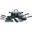 Picture of 12 Piece Cookware Set Non-stick Aluminum Black