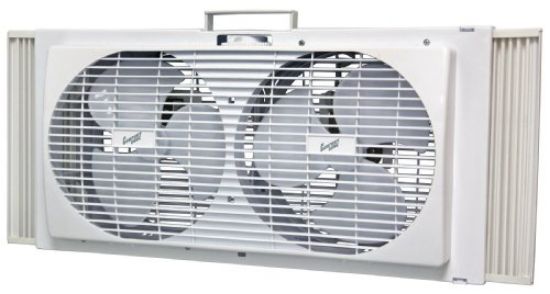 Picture of 9" Twin-Fan Window-Fan 11 1/2" High