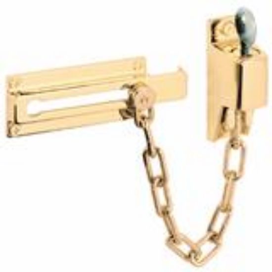 Picture of Chain-Door-Guard Keyed Brass 3-7/8" x 1-1/4"