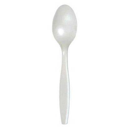 Picture of White Plastic Spoon
