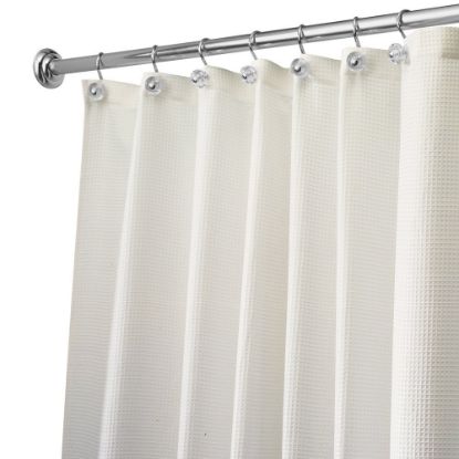 Picture of Carlton Shower Curtain! Stall Polyester White 54" X 78"