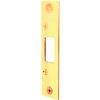Picture of E 2432 Dead-Bolt STRKE Brass-Plated
