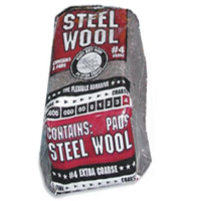 Picture of Steel-wool Pad #4 Extra Coarse 16/pk