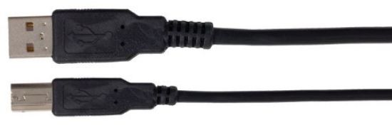 Picture of Computer USB Cable A to B 20/28 AWG 2V Black