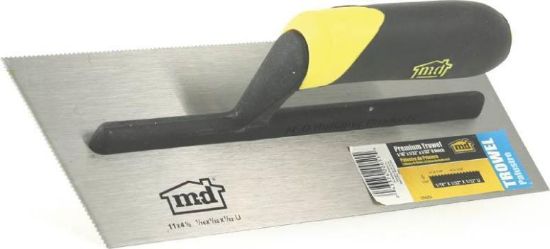 Picture of Notched-Trowel U-notch 1/16" X 1/32" X 1/32"