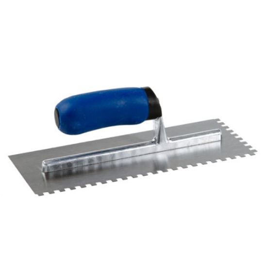Picture of Notched-Trowel 1/4" X 1/4" X 1/4" Square-Notch