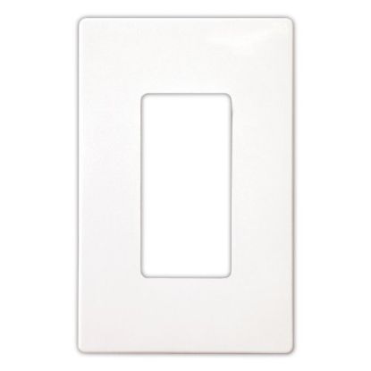 Picture of Wall-plate Decora-style Screw-less White
