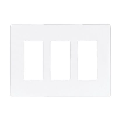 Picture of Wall-plate Decora-style Screw-less White