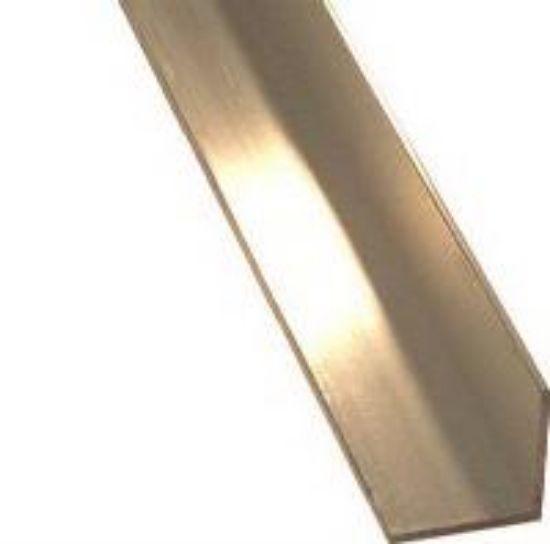 Picture of Angle-shape Finish Anodized-clear 1/2" X 1/2" X 1/16"