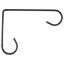 Picture of 4" Scrll Hanging-plant-bracket Black