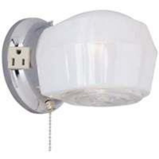Picture of Light-Fixture Bathroom Light Wall-Bracket Ground Converter Outlet/chn 1-Bulb
