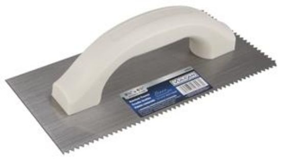 Picture of Trowel V-notch Teeth 4.250" X 9-1/4"