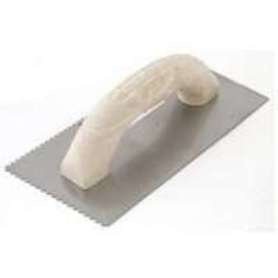 Picture of Notched-Trowel U-Notch Teeth 4.250" x 9-1/4"