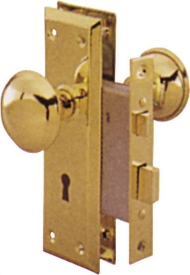 Picture of Mortise-lock Polished-brass