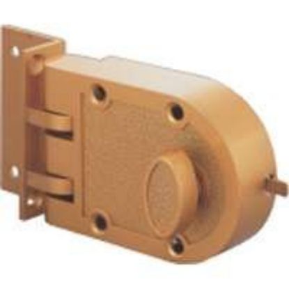 Picture of Jimmy-Proof Dead-Bolt W/ Wood Door-Strike