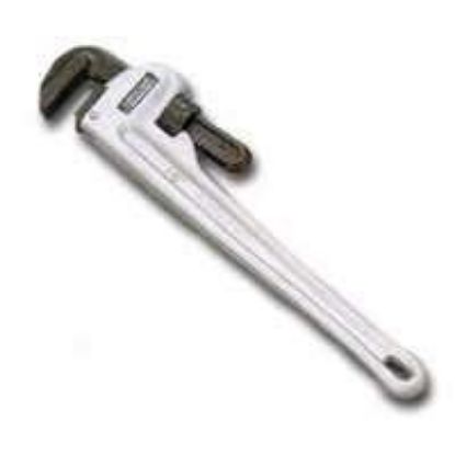 Picture of Aluminum Pipe-Wrench 24"