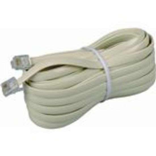 Picture of Modular Phone-Line-Cord Ivory