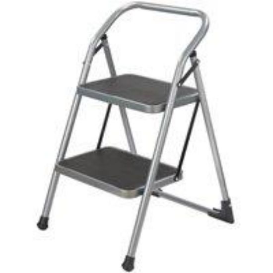 Picture of Step-Stool 2-Step Steel White