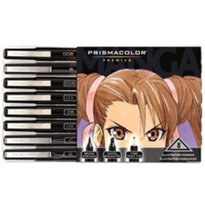 Picture of ™Prismacolor™ Illisration Manga Art Markers Set 8 Piece