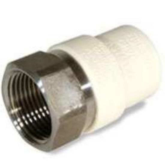 Picture of CPVC to Stainless-Steel Female Pipe Thread Transition Adapter 1/2"