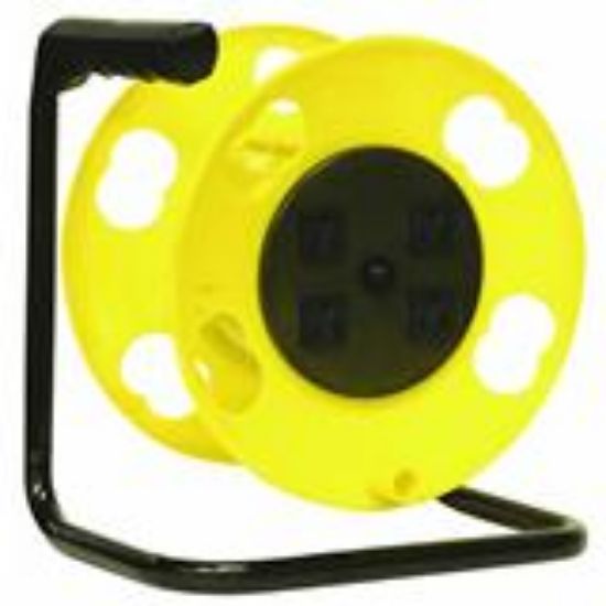 Picture of Circuit-Breaker 4 Plug Cord-Reel With