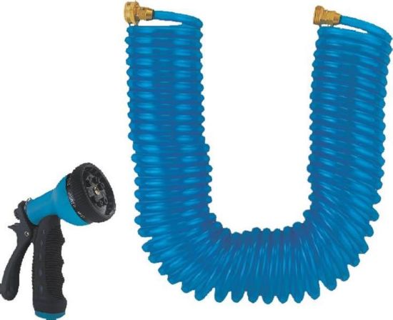 Picture of Water-Hose Coiled Polyurethane With-nozzle