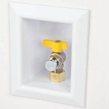 Picture of Ox Box® Gas Recessed Outlet-Box 3/4" NPT Gas-Valve With-Adapter Box Kit