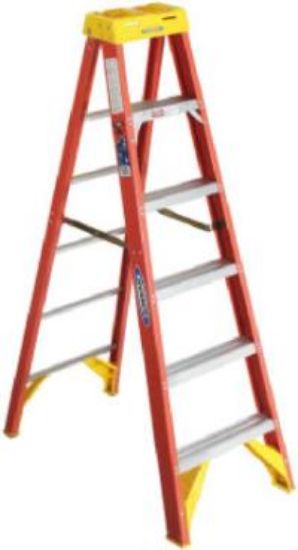 Picture of Step-Ladder Fiberglass 10' Type-1A
