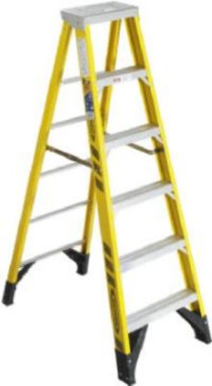 Picture of Step-Ladder Fiberglass 6' Type-1AA