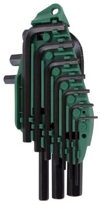Picture of Hex-Key Set Short-arm Sae 10 Pieces