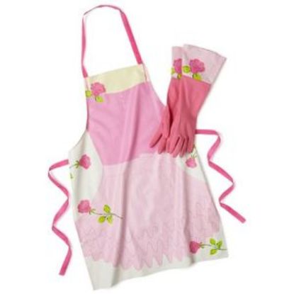 Picture of Ballerina Kitchen-Apron & Glove Set