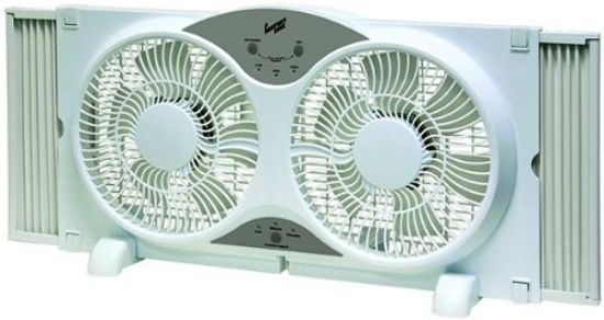 Picture of Twin-Fan Window-Fan Reversible W/ Remote