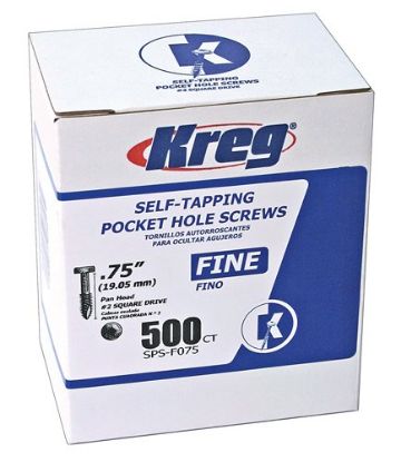 Picture of Pocket-Hole-Screw 0.75" #6 Fine-500