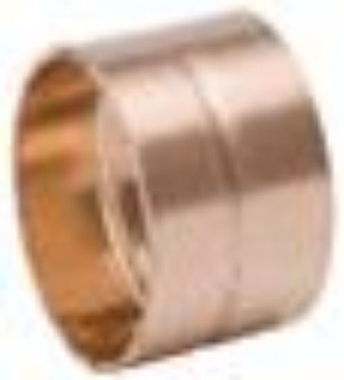 Picture of Wrot-copper Dwv-rated Coupling W/ Dimple-stop C X C 1.500"