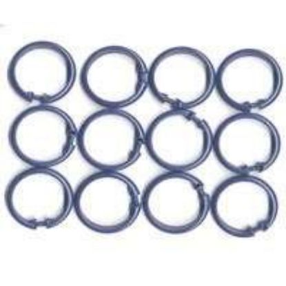 Picture of Shower-curtain 12-piece Frosted O-ring