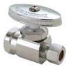 Picture of 1/2 Fip X 3/8" Cmp Straight Supply-Stop Chrome-Plated Multiturn