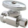 Picture of 1/2 Fip X 3/8" Cmp Straight Supply-Stop Chrome-Plated Multiturn