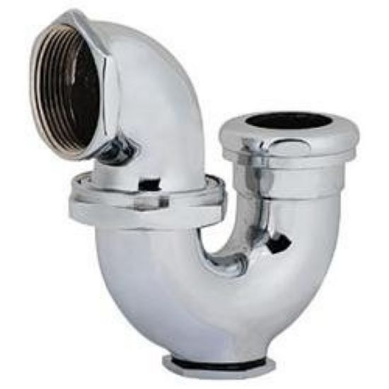 Picture of LA-Trap 1-1/2" x 1-1/4" Chrome-Plated with Clean-Out