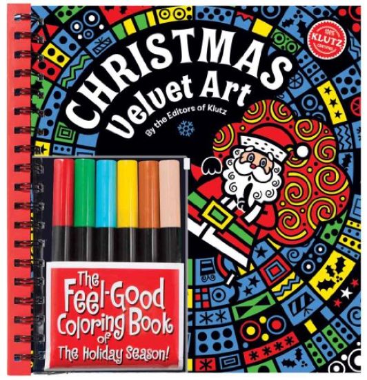 Picture of Christmas velvet art