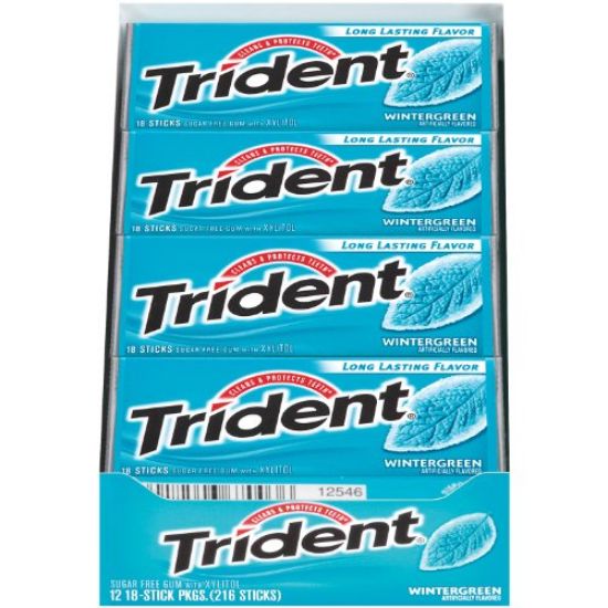 Picture of chewing-gum Wintergreen 18/Pack