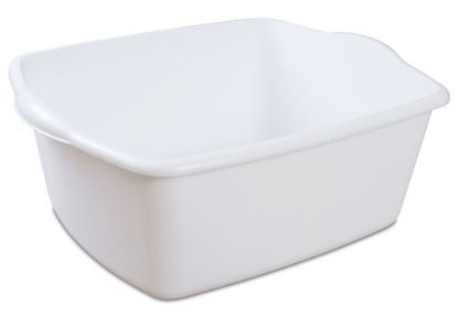 Picture of Rectangular Dishpan 18 Qt- White
