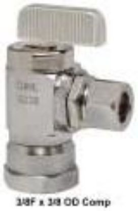 Picture of Quarter-Turn Ball Stop 3/8" OD x 1/2" Sweat