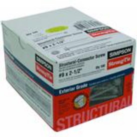 Picture of Structural Connector Screws #9 2-1/2"